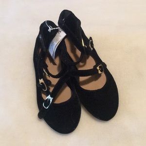 Old navy toddler velvet flats